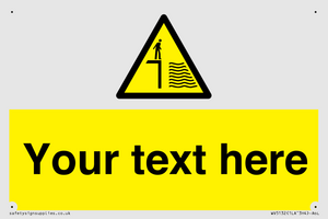 Custom Deep Water Sign